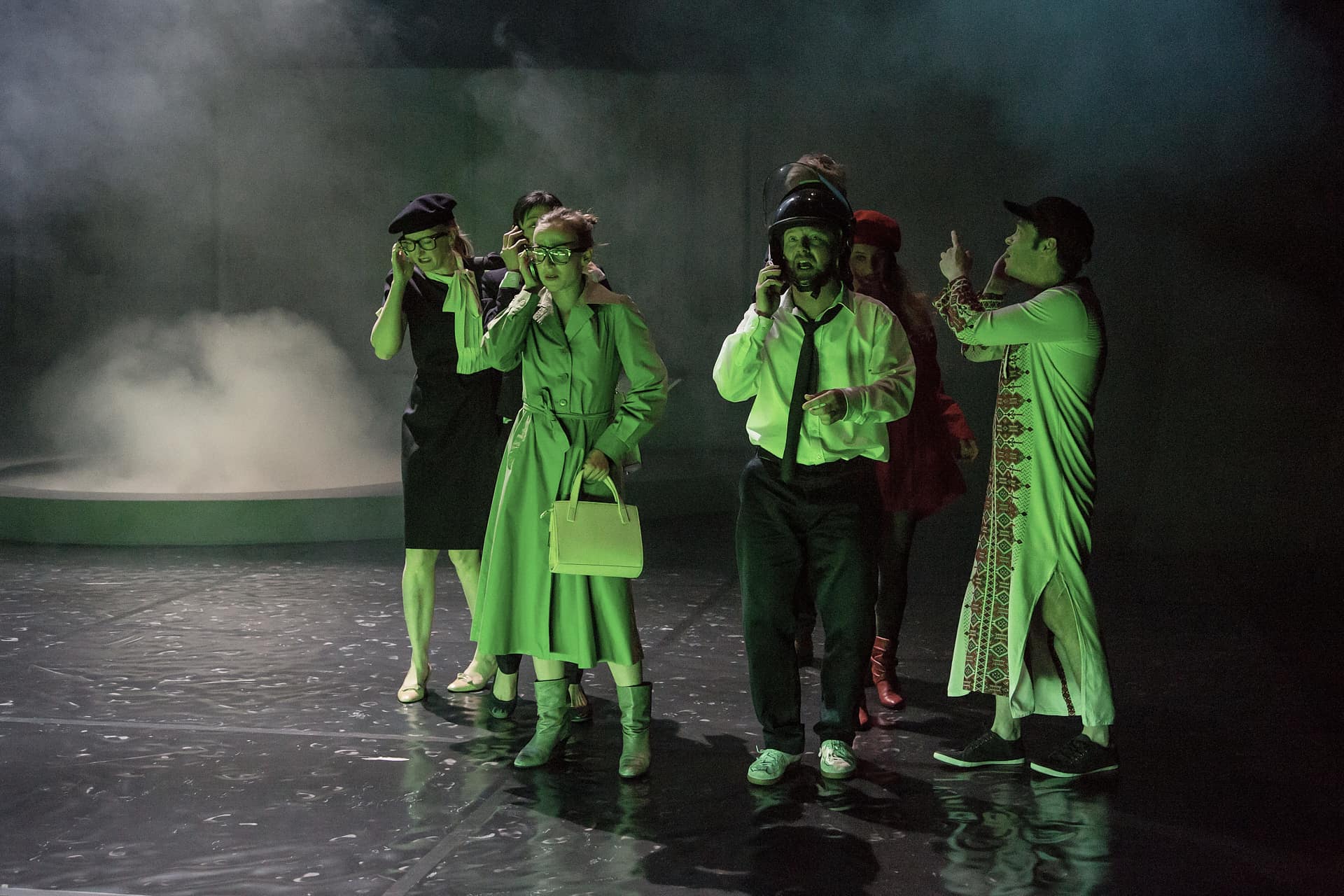 Die Stunde da wir zu viel voneinander wussten, Annedore Kleist, Anna-Luise Recke, Philipp Caspari, Julla von Landsberg, Patric Schott, 