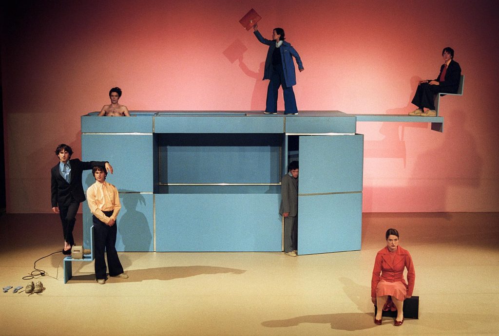  Martin Clausen, Lajos Talamonti, Patric Schott, Sinta Tamsjadi, Lyon Roque, Verena Schonlau, Julius Weiland, photo: Freese/drama-berlin.de