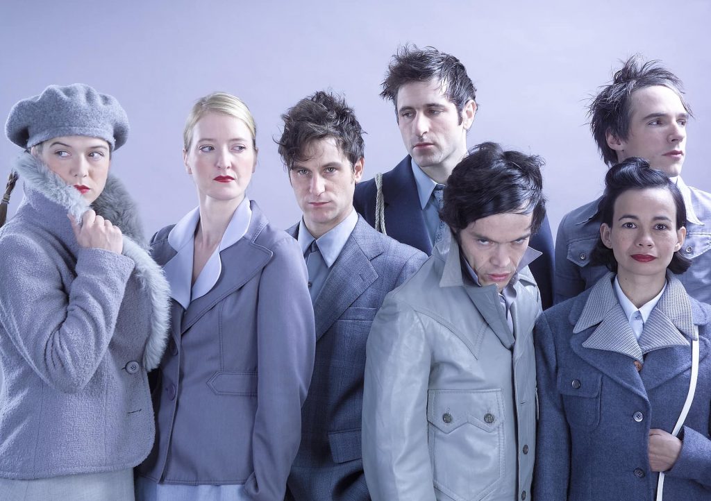  Verena Schonlau, Annedore Kleist, Lajos Talamonti, Peter Stock, Patric Schott, Sinta Tamsjadi, Julius Weiland, photo: Oliver Proske