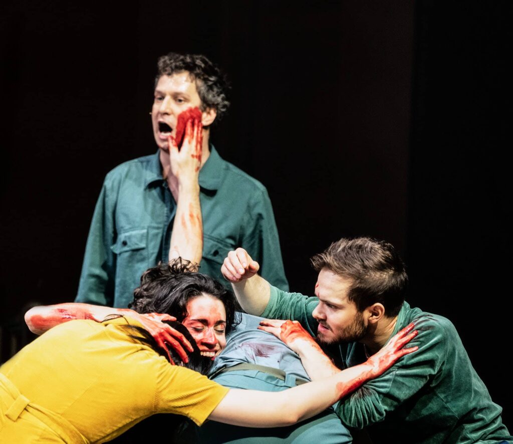  Nikolay Borchev, Alba de Miguel, Florian Graul, Foto: Falk Wenzel